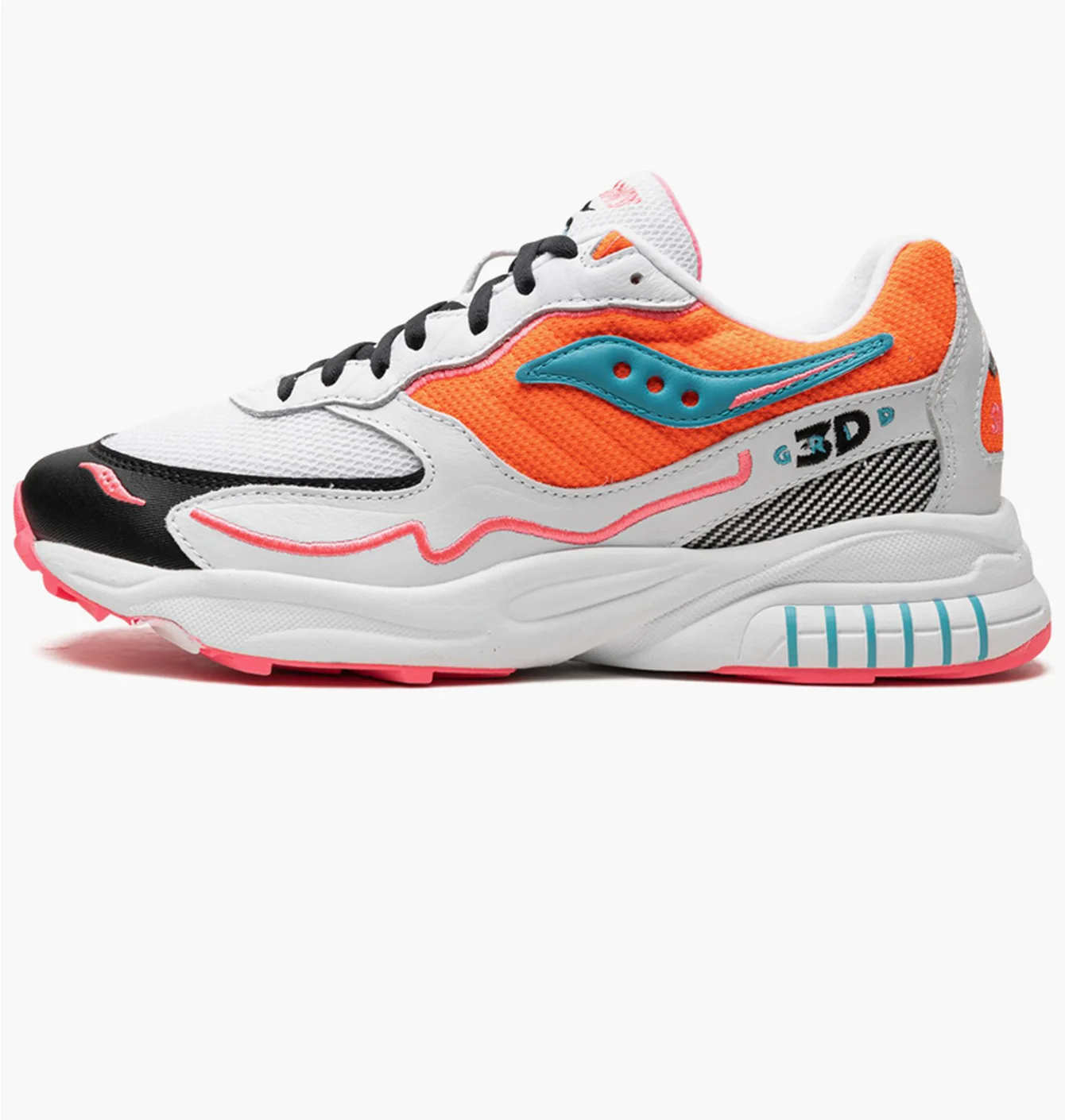 Кросівки чоловічі Saucony 3D Grid Hurricane White S70646-5