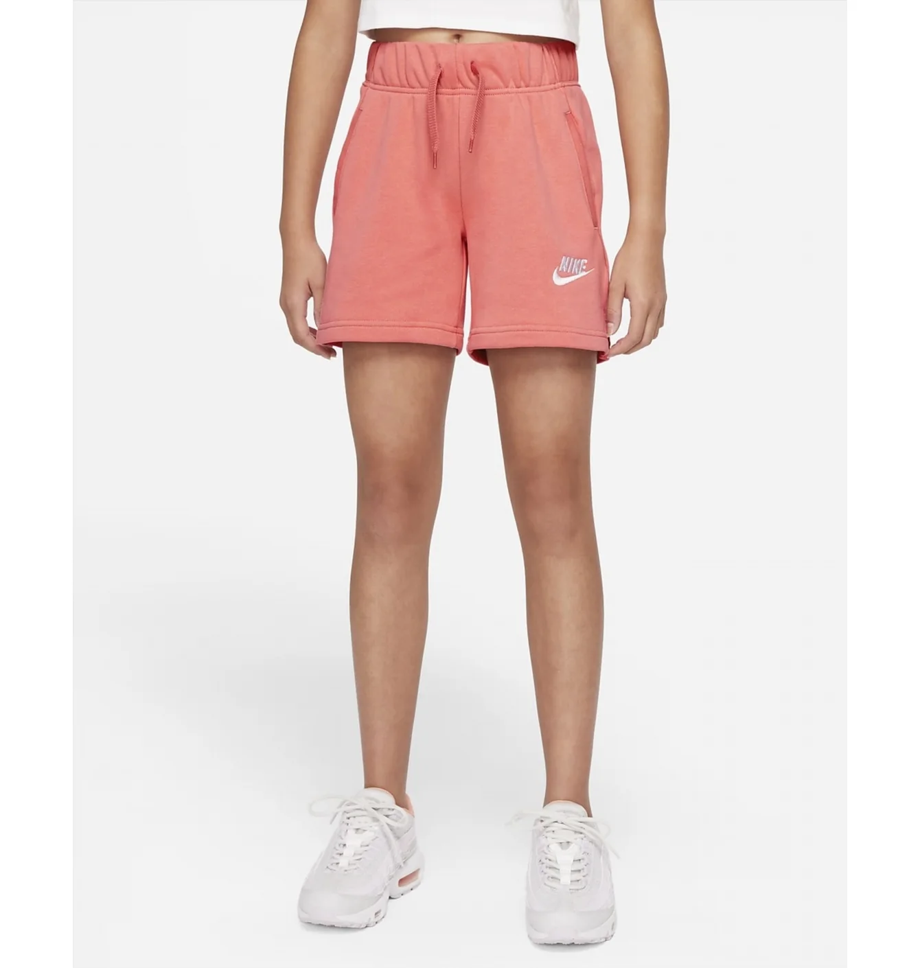 Шорти дитячі Nike Big Kids (Girls) French Terry Shorts Pink Da1405-603