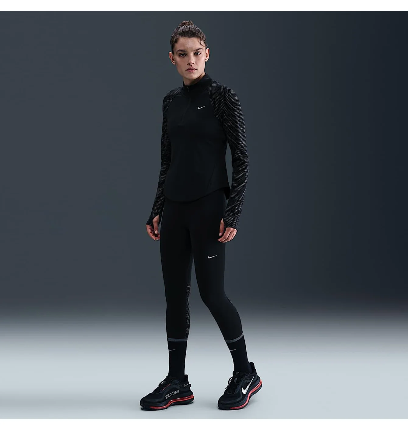 Лосини жіночі Nike Nk Df Tempo Hr 7/8 Tght Black HV3749-010