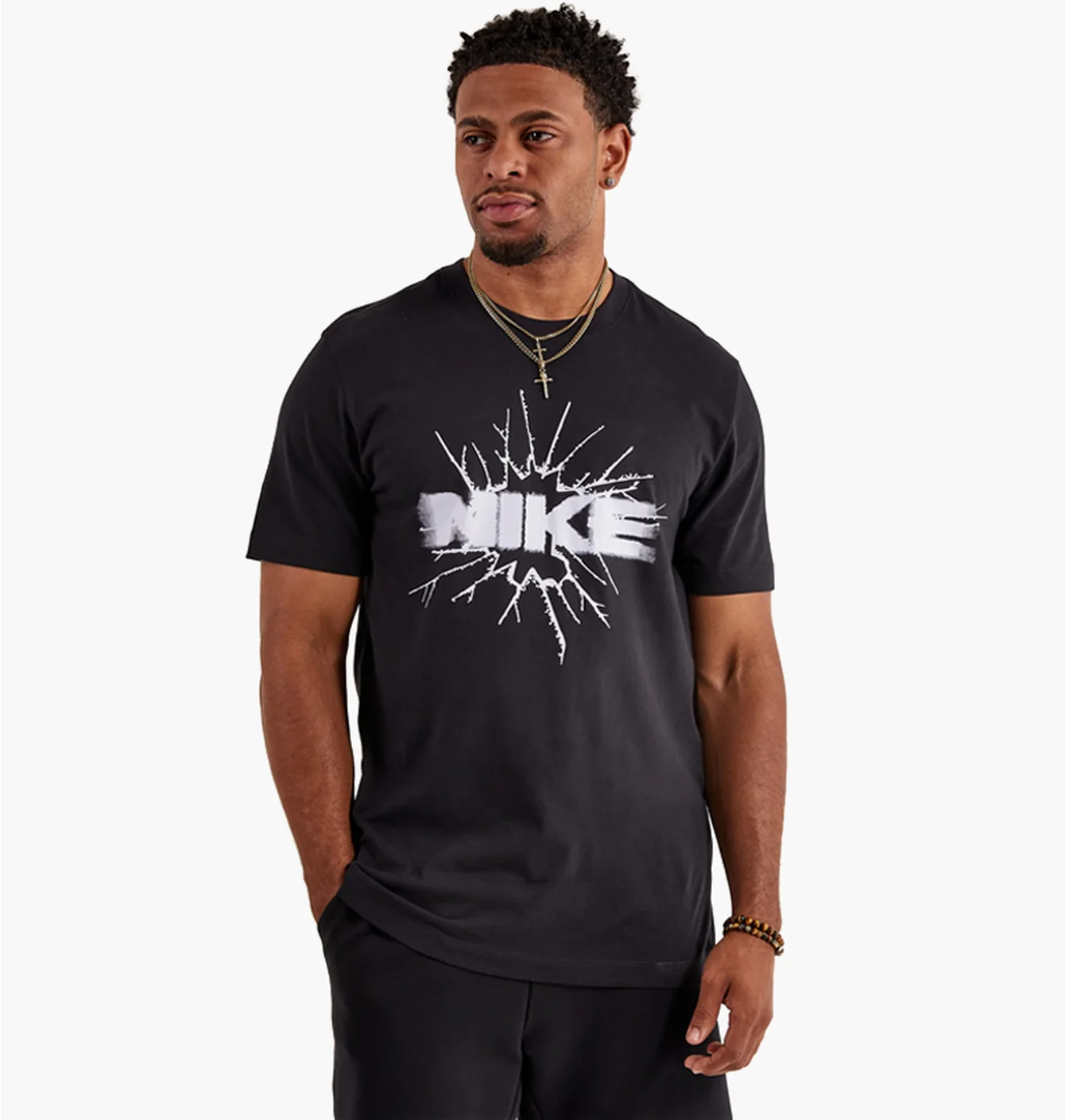 Футболка чоловіча Nike Dri-Fit Basketball Tee Black FJ2302-010