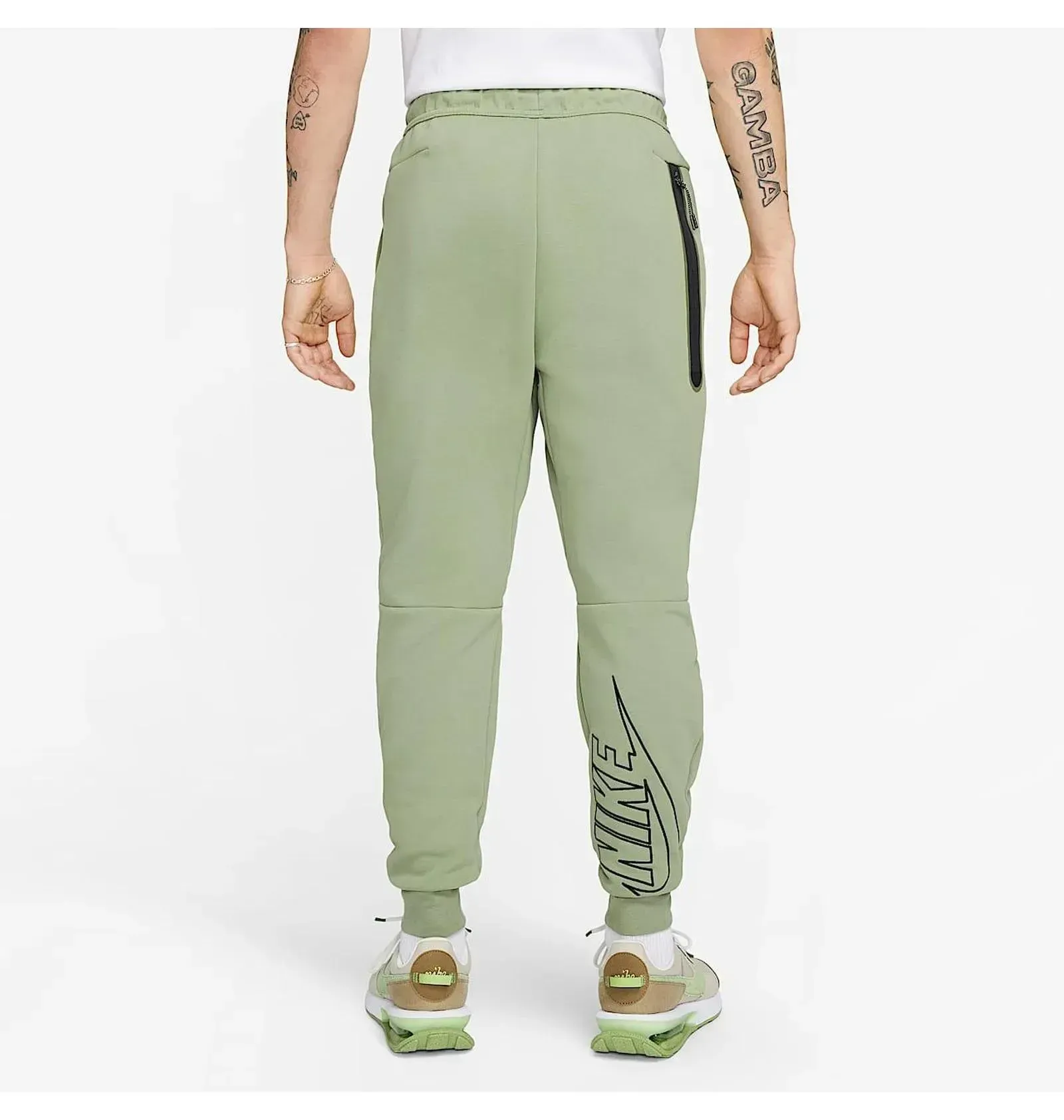 Спортивний костюм чоловічий Nike Tech Fleece Green (DX0577-386__DX0581-386)