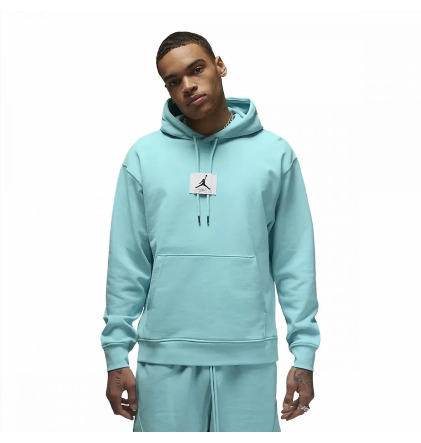 Худі чоловіче Air Jordan Brand Flight Fleece Hoodie Light Blue DQ7338-464