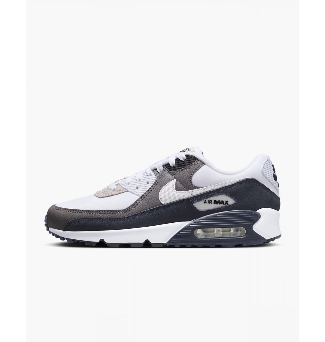 Кросівки чоловічі Nike Air Max 90 Grey/White DZ3522-002