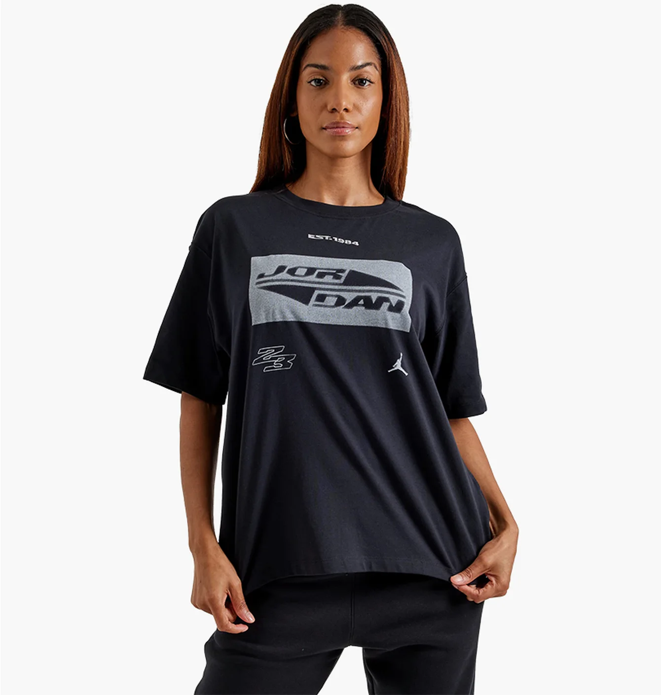 Футболка жіноча Air Jordan Graphic Girlfriend Tee Black FV7134-010