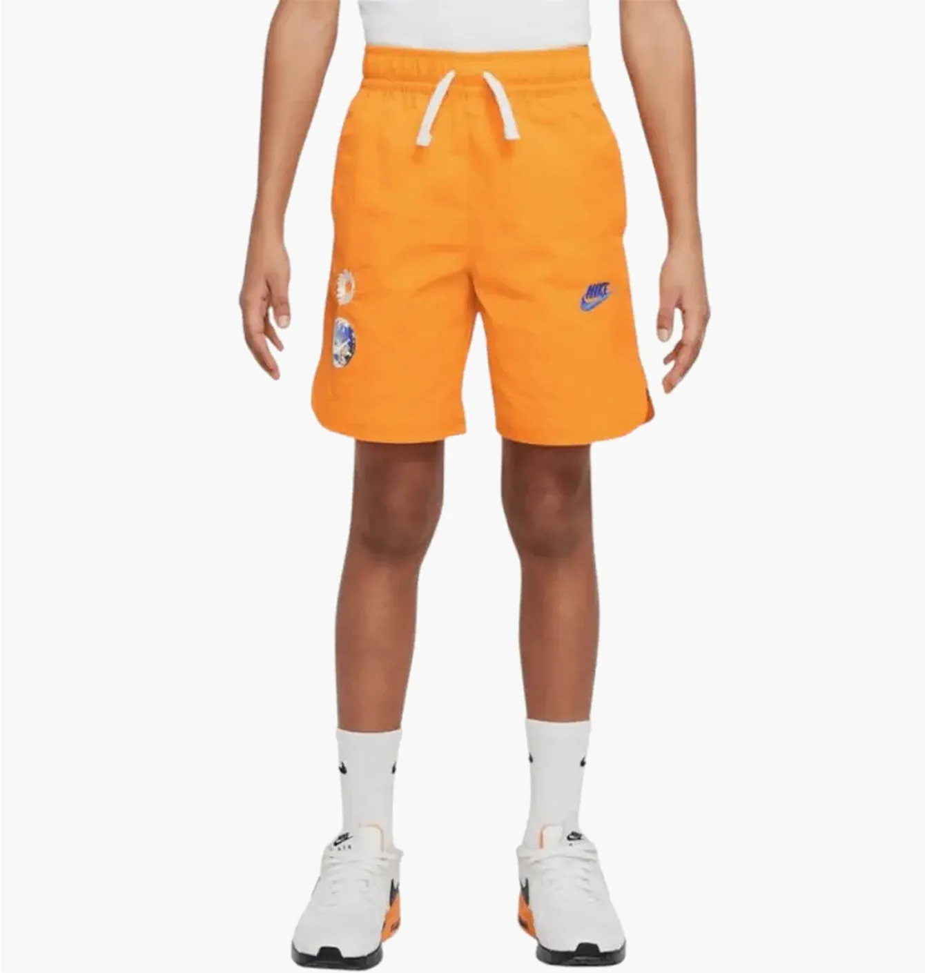 Шорти дитячі Nike Sportswear Hybrid Statement Woven Short Orange DO6541-886