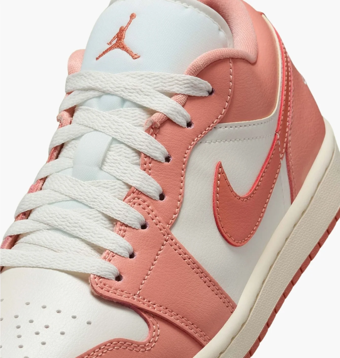 Кросівки жіночі Air Jordan Low Sail Madder Root Peach/White DC0774-180
