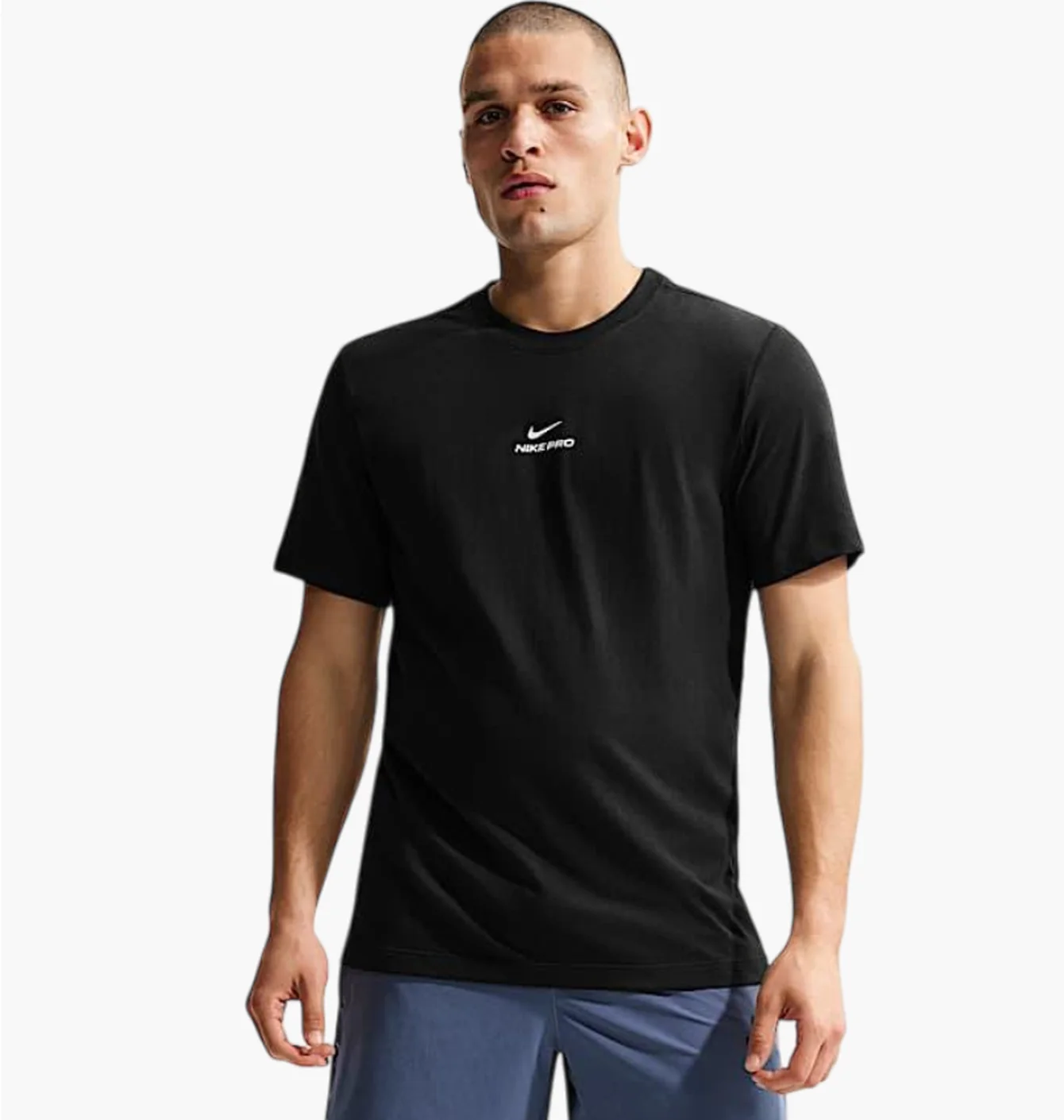 Футболка чоловіча Nike Pro Dri-Fit Black IH1947-010