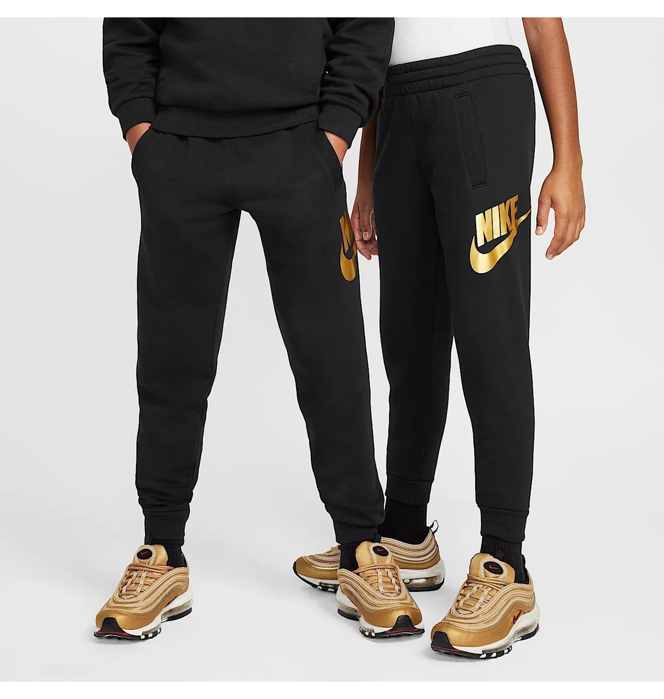 Штани дитячі Nike Gold Logo Black HQ0981-010