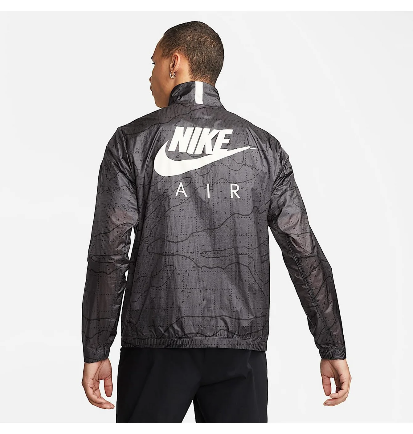 Вітровка чоловіча Nike Woven Unlined Jacket Grey DN2112-060