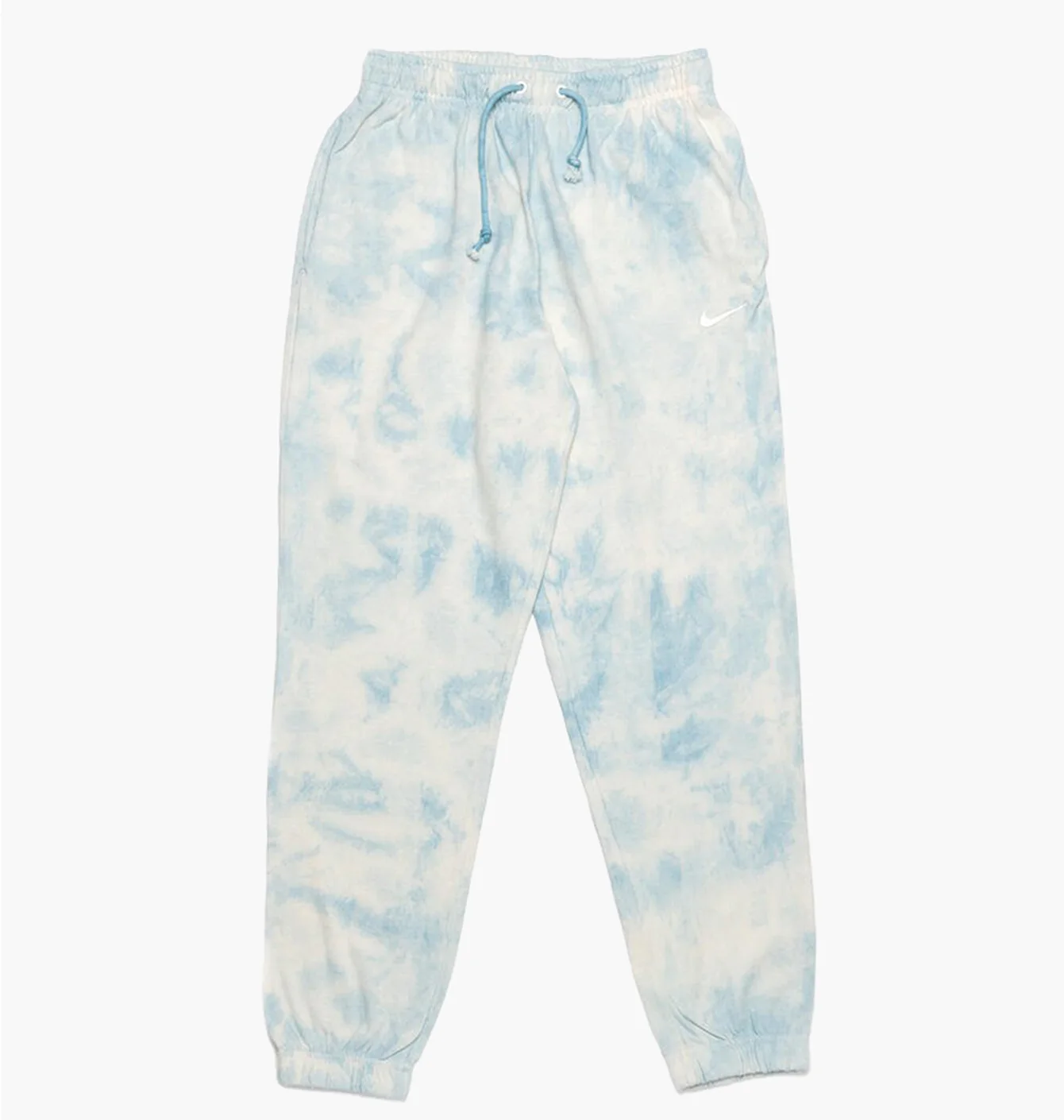 Штани жіночі Nike Mid-Rise Cloud-Dye Joggers White/Light Blue DM6714-494
