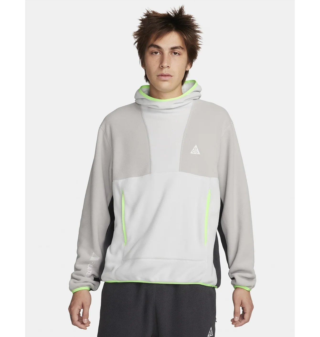 Худі чоловіче Nike Acg Wolf Tree Pullover Hoodie Grey FN0370-025