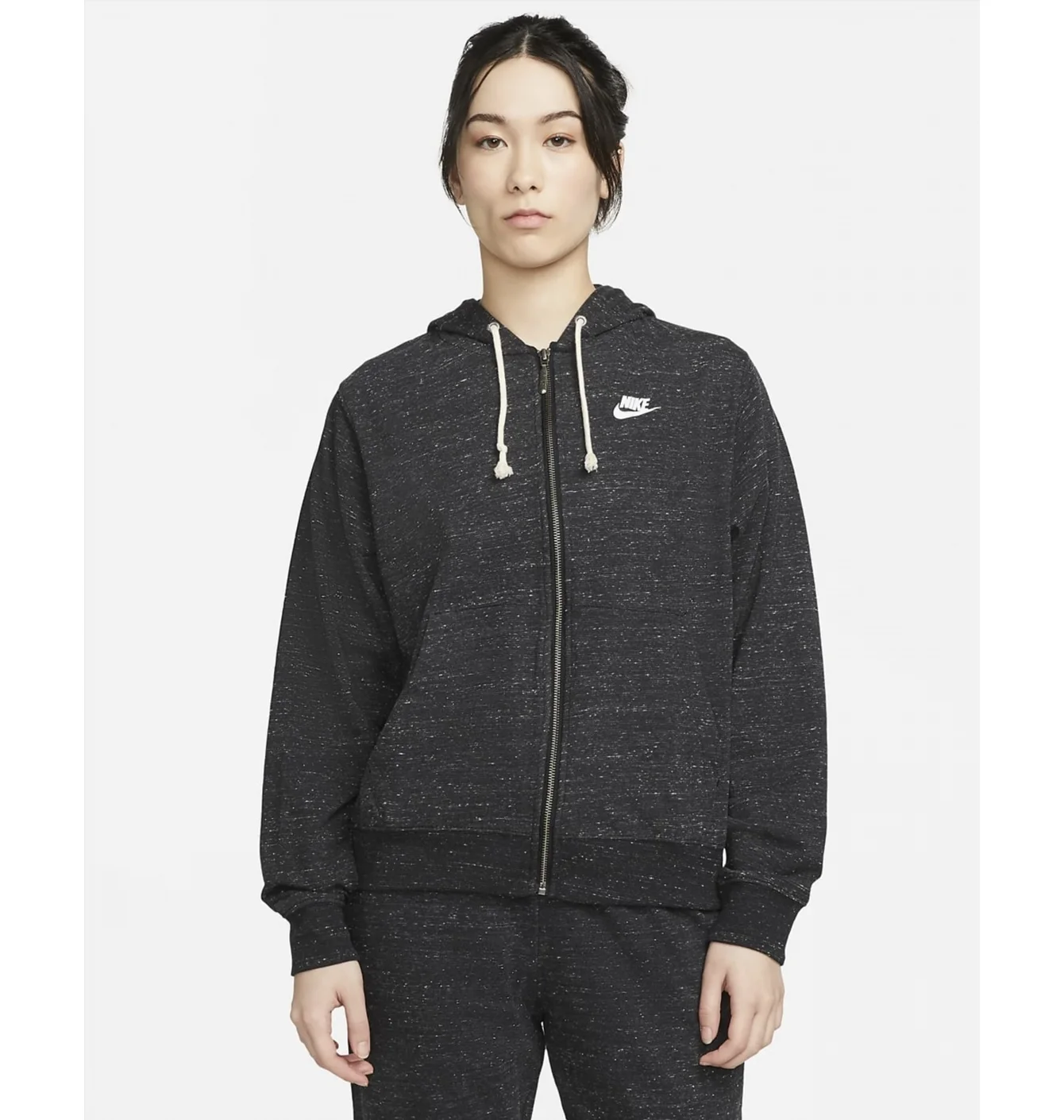 Толстовка жіноча Nike Sportswear Gym Vintage Black Dm6386-010