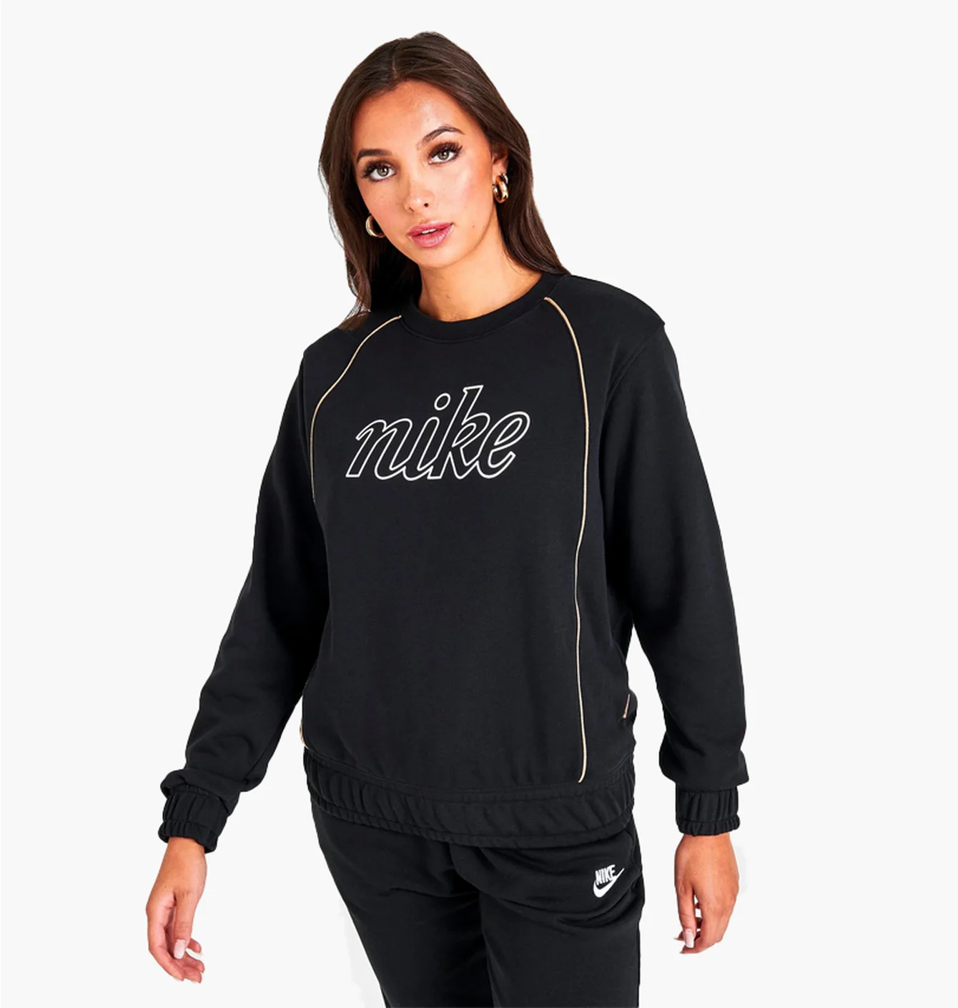 Світшот жіночий Nike Sportswear Icon Clash French Terry Top Black Dq6244-010