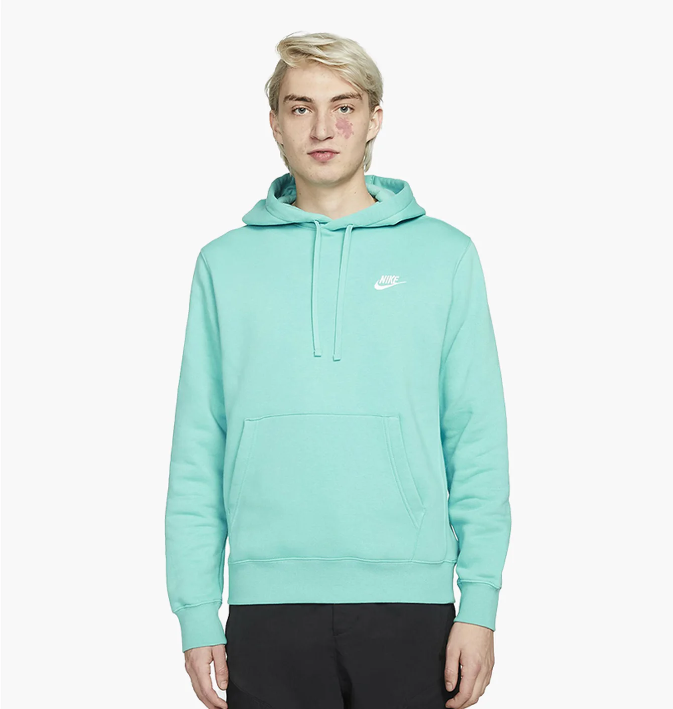 Худі унісекс Nike Sportswear Club Fleece Turquoise BV2654-392
