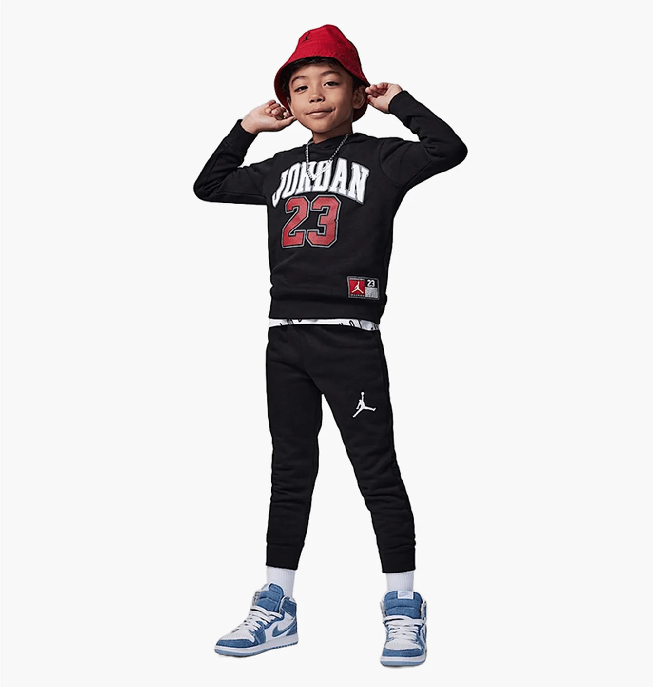 Спортивний костюм дитячий Air Jordan Jersey Pack Black 85C651-023