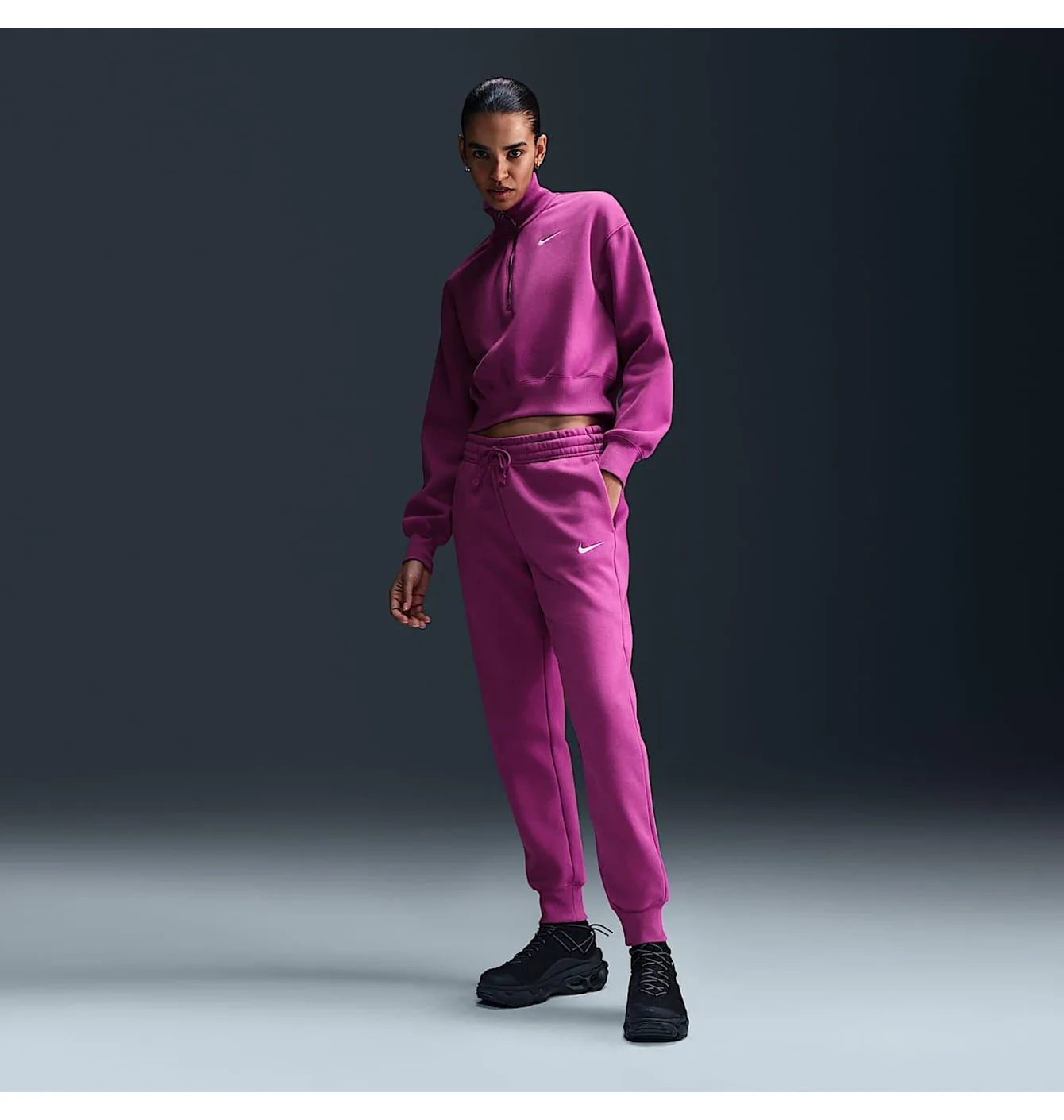 Штани жіночі Nike Sportswear Phoenix Fleece Violet FZ7626-518