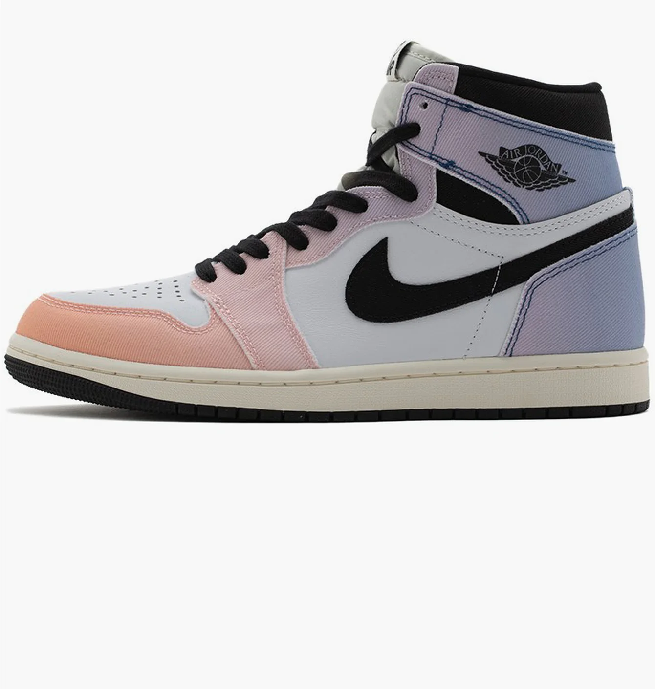 Кросівки чоловічі Air Jordan Brand Air 1 High Og White/Violet DX0054-805