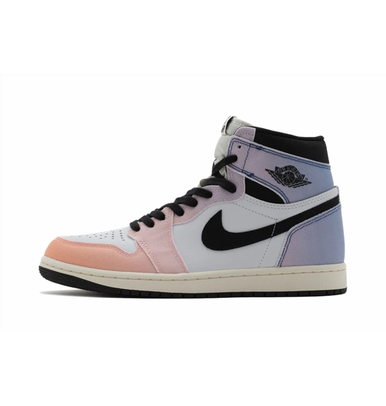 Кросівки чоловічі Air Jordan Brand Air 1 High Og White/Violet DX0054-805
