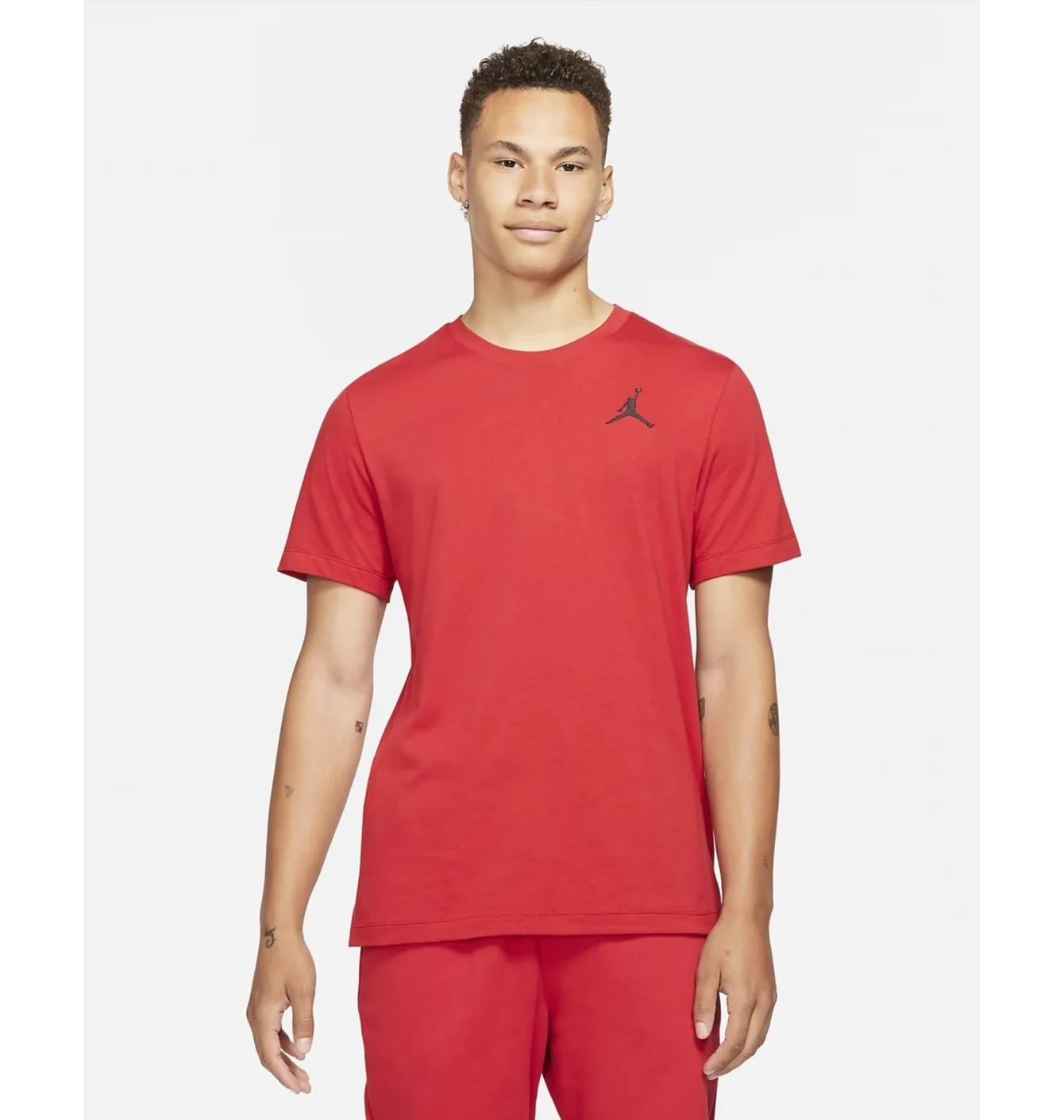 Футболка чоловіча Air Jordan M J Jumpman Emb Ss Crew Red DC7485-687