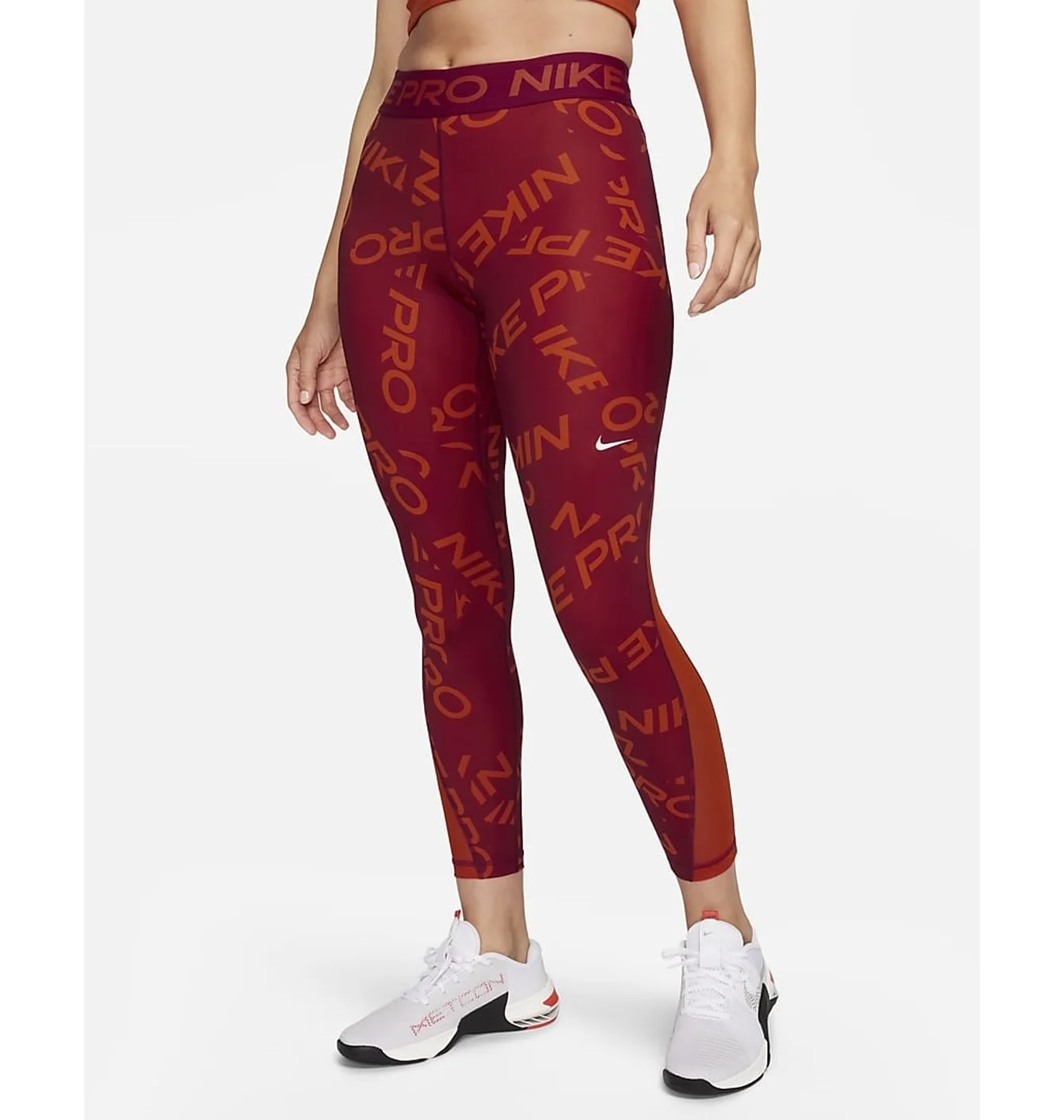 Легінси жіночі Nike 7/8 Pro Red FB5484-620