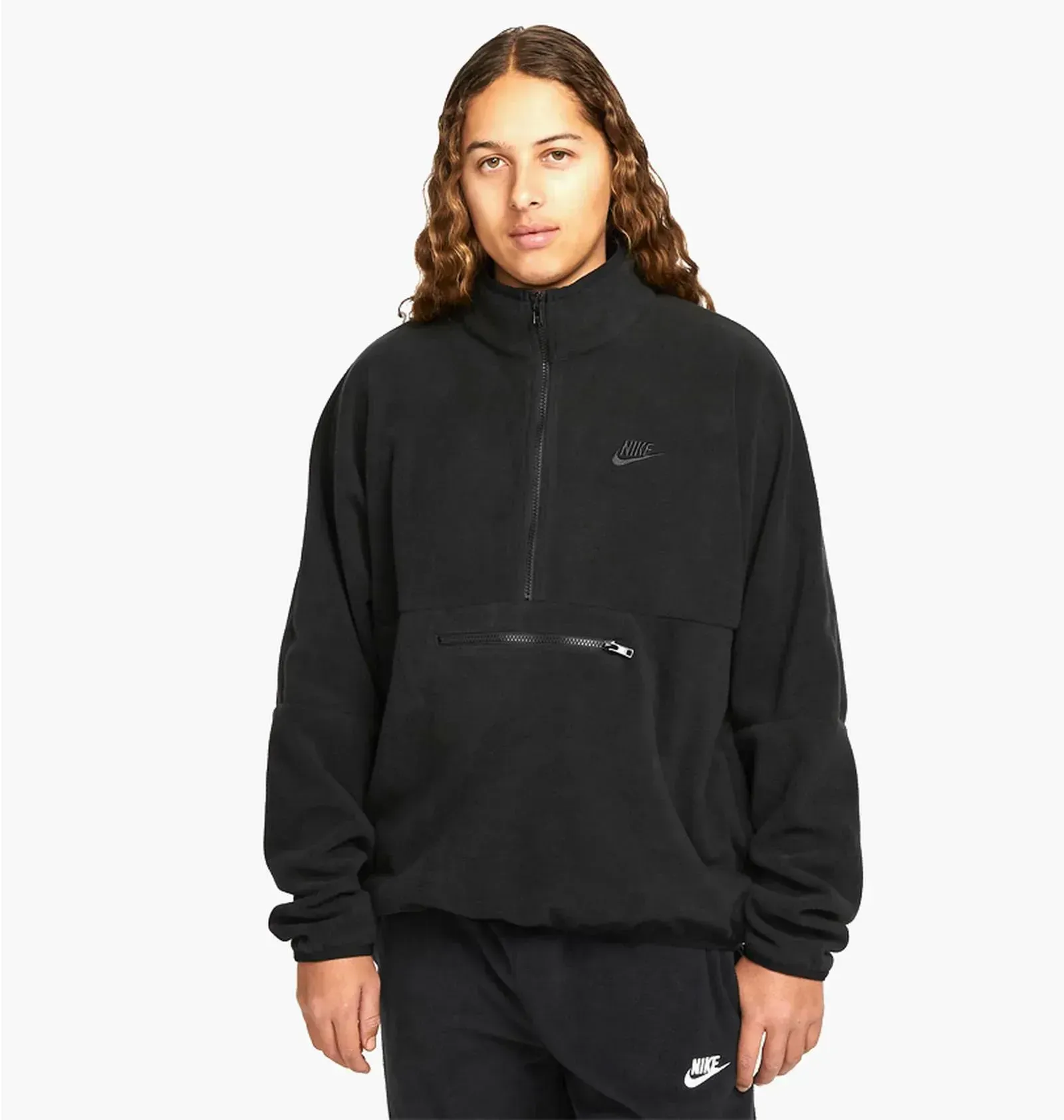 Кофта чоловіча Nike Club Fleece+ Black (DX0525-010)