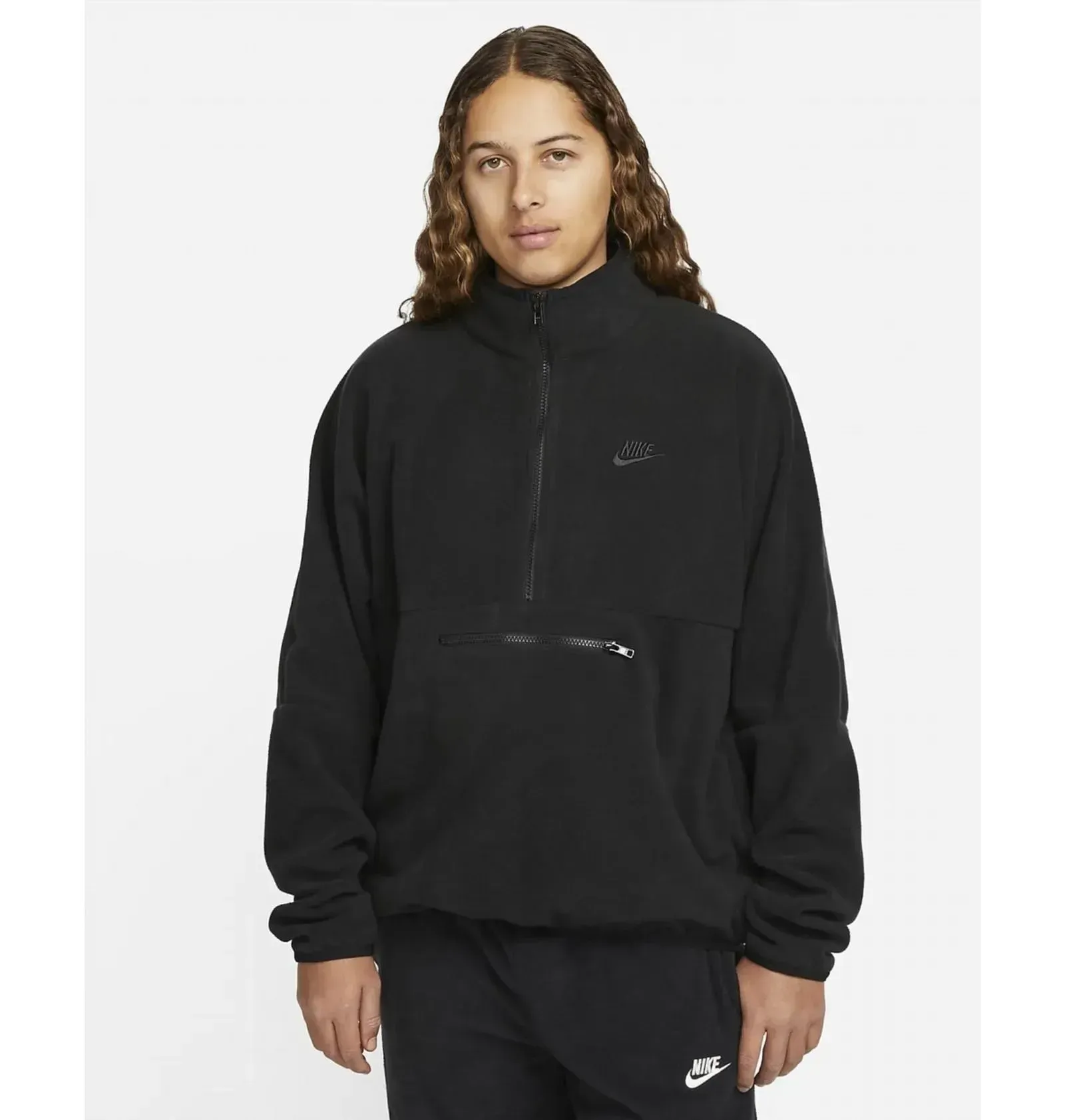 Кофта чоловіча Nike Club Fleece+ Black (DX0525-010)
