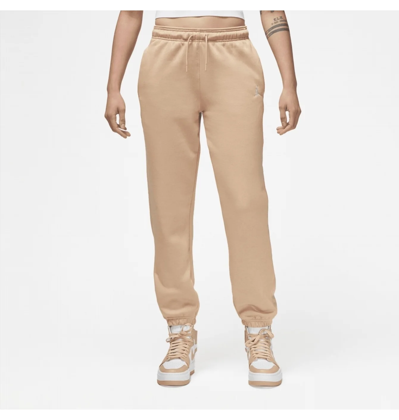 Штани жіночі Air Jordan Brooklyn Fleece Pants Beige FN4494-277