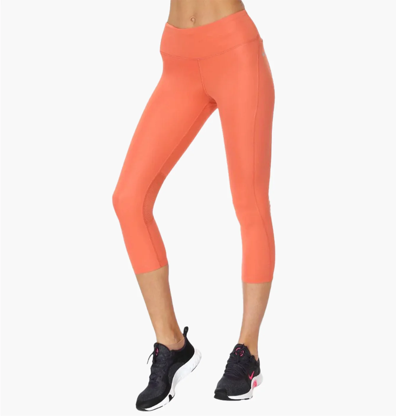 Легінси жіночі Nike Dri Fit Fast Crop Orange CZ9238-827
