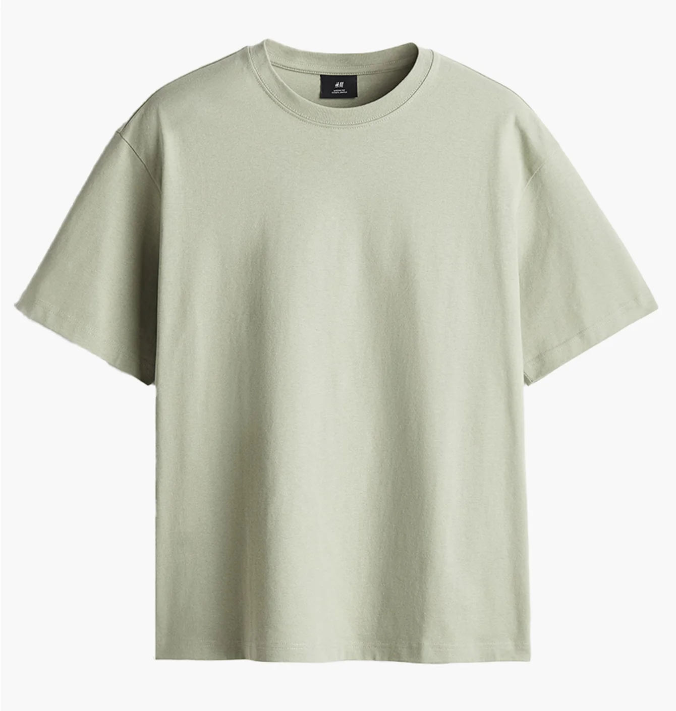 Футболка чоловіча H&M T-Shirt - Loose Fit Grey 0608945134