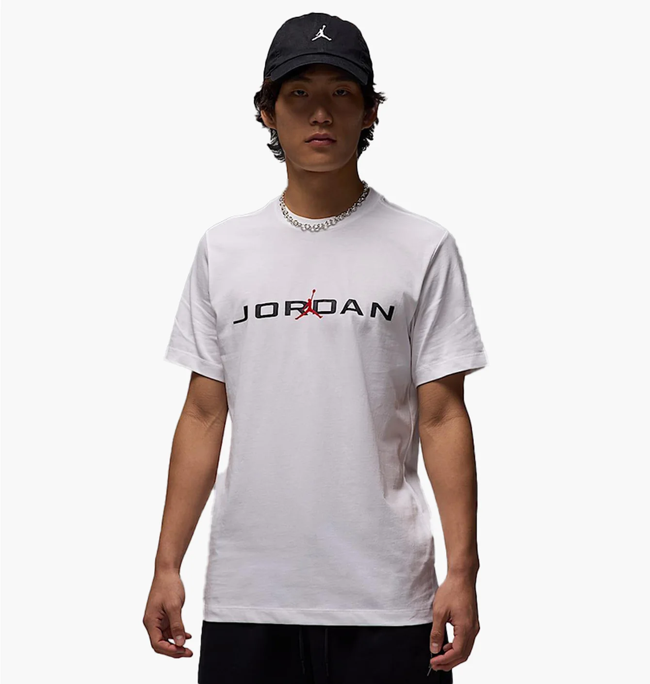 Футболка чоловіча Air Jordan Air Ss Crew White IB7353-101