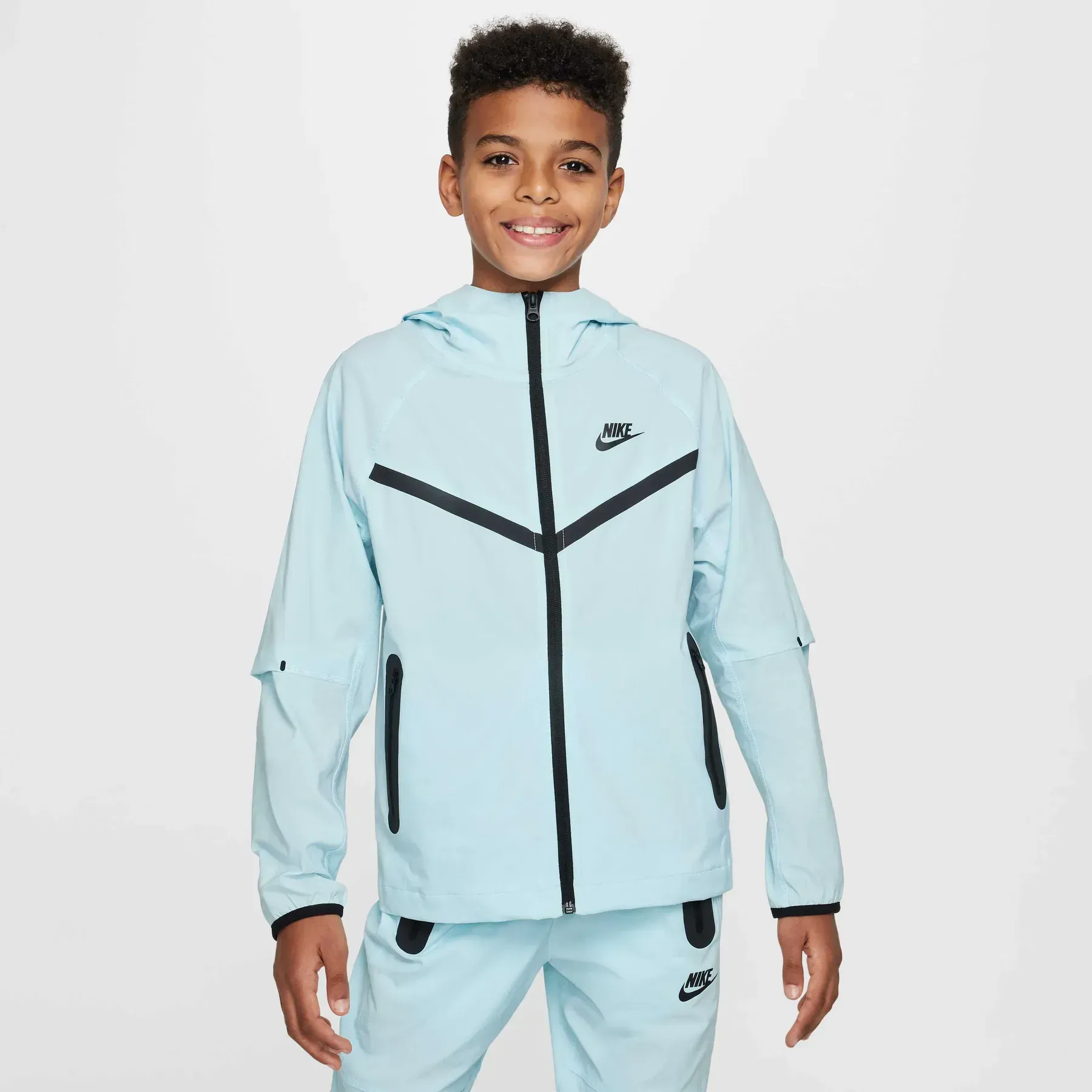Светр підлітковий Nike Tech Woven Jacket (HQ8911-474)