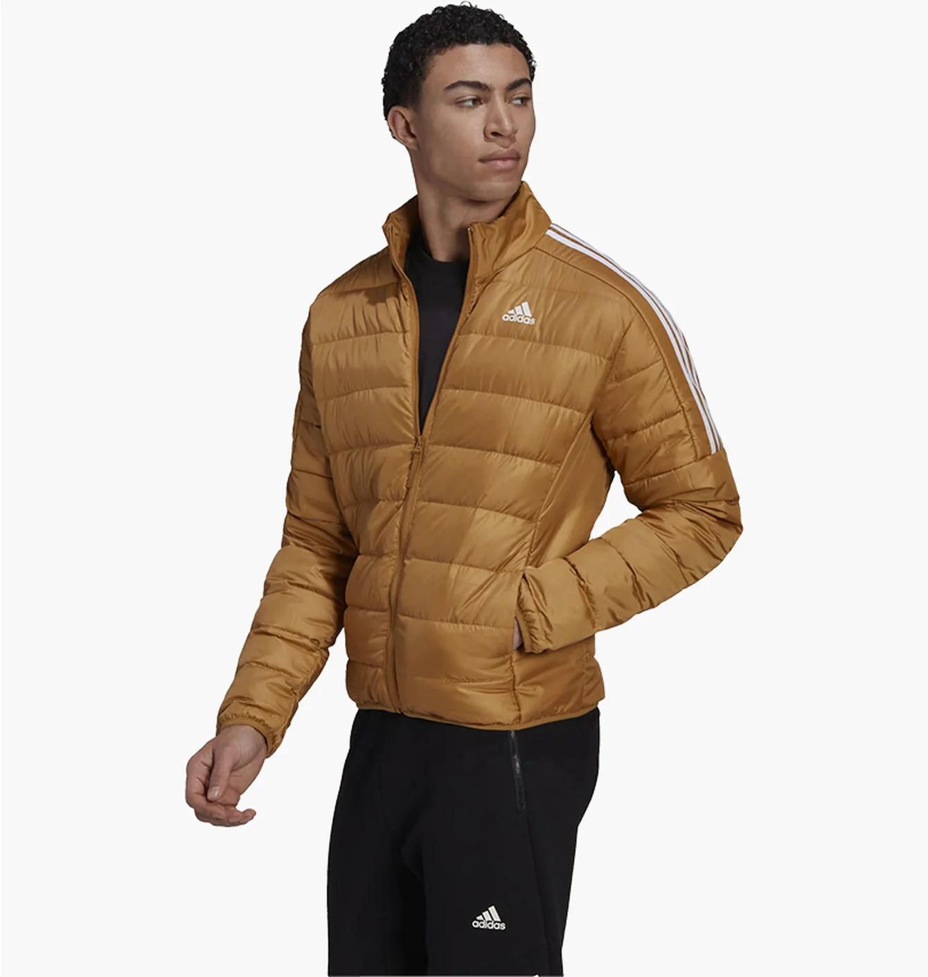 Куртка чоловіча Adidas Essentials Down Jacket Brown HK4646