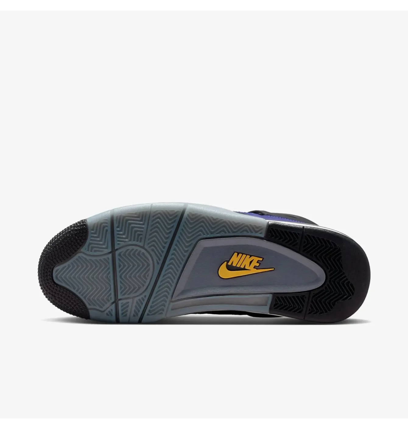 Кросівки чоловічі Air Jordan 4 Retro Lakers Violet FV5029-500