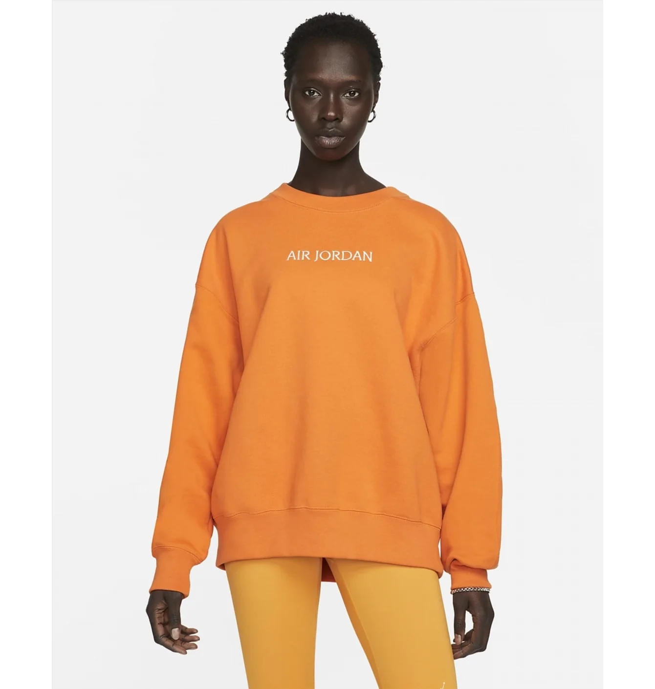 Світшот жіночий Air Jordan Air Orange DQ4649-847