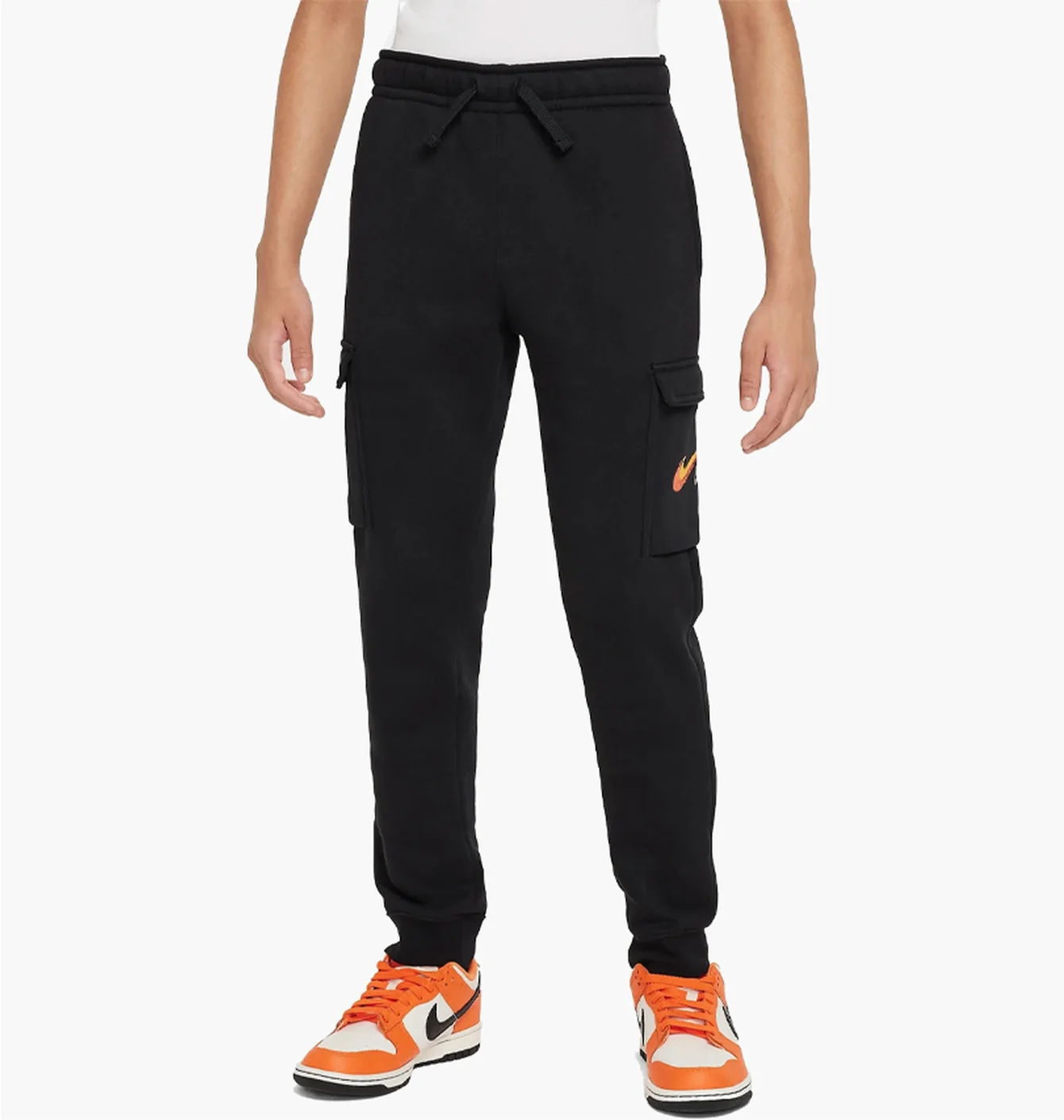 Штани дитячі Nike B Nsw Si Flc Cargo Pant Bb Black FZ4718-010