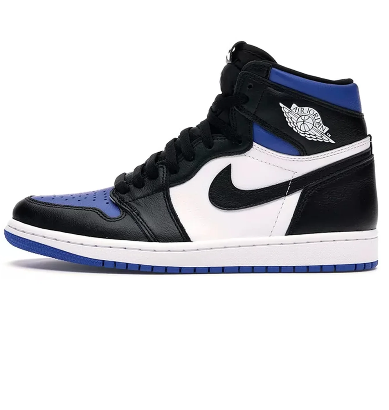 Кросівки чоловічі Air Jordan 1 Retro Royal White/Black 555088-041