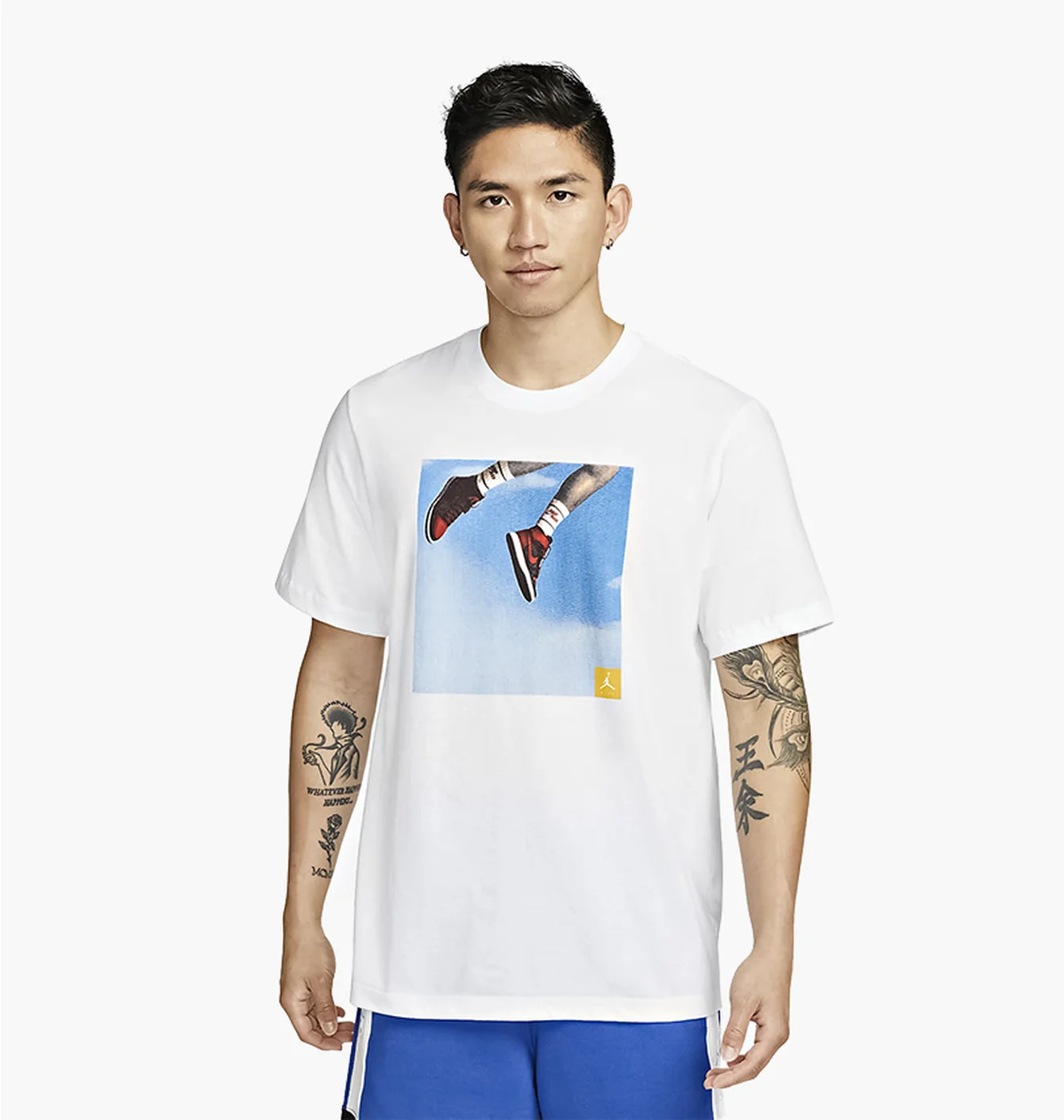 Футболка чоловіча Air Jordan M J Jmpmn Photo Ss Crew White DA9894-100