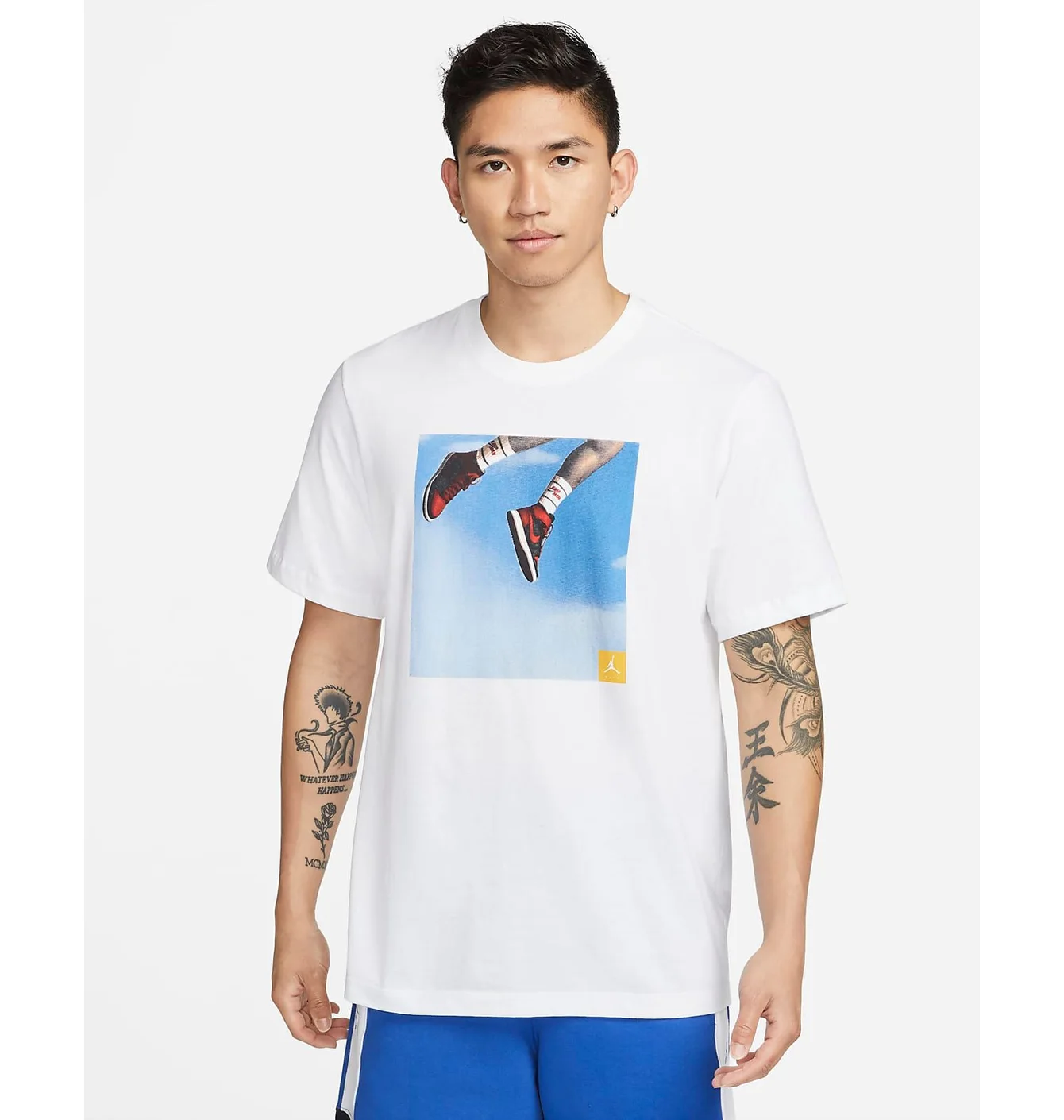 Футболка чоловіча Air Jordan M J Jmpmn Photo Ss Crew White DA9894-100