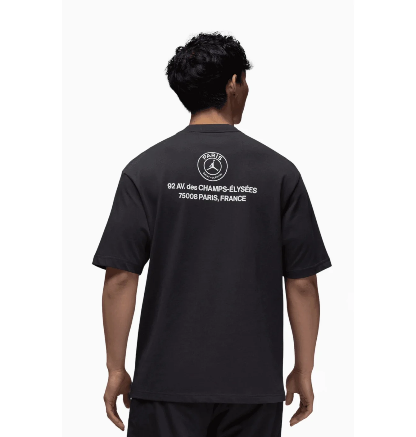 Футболка чоловіча Air Jordan Psg Stmt Ss Gfx Black FV7734-045