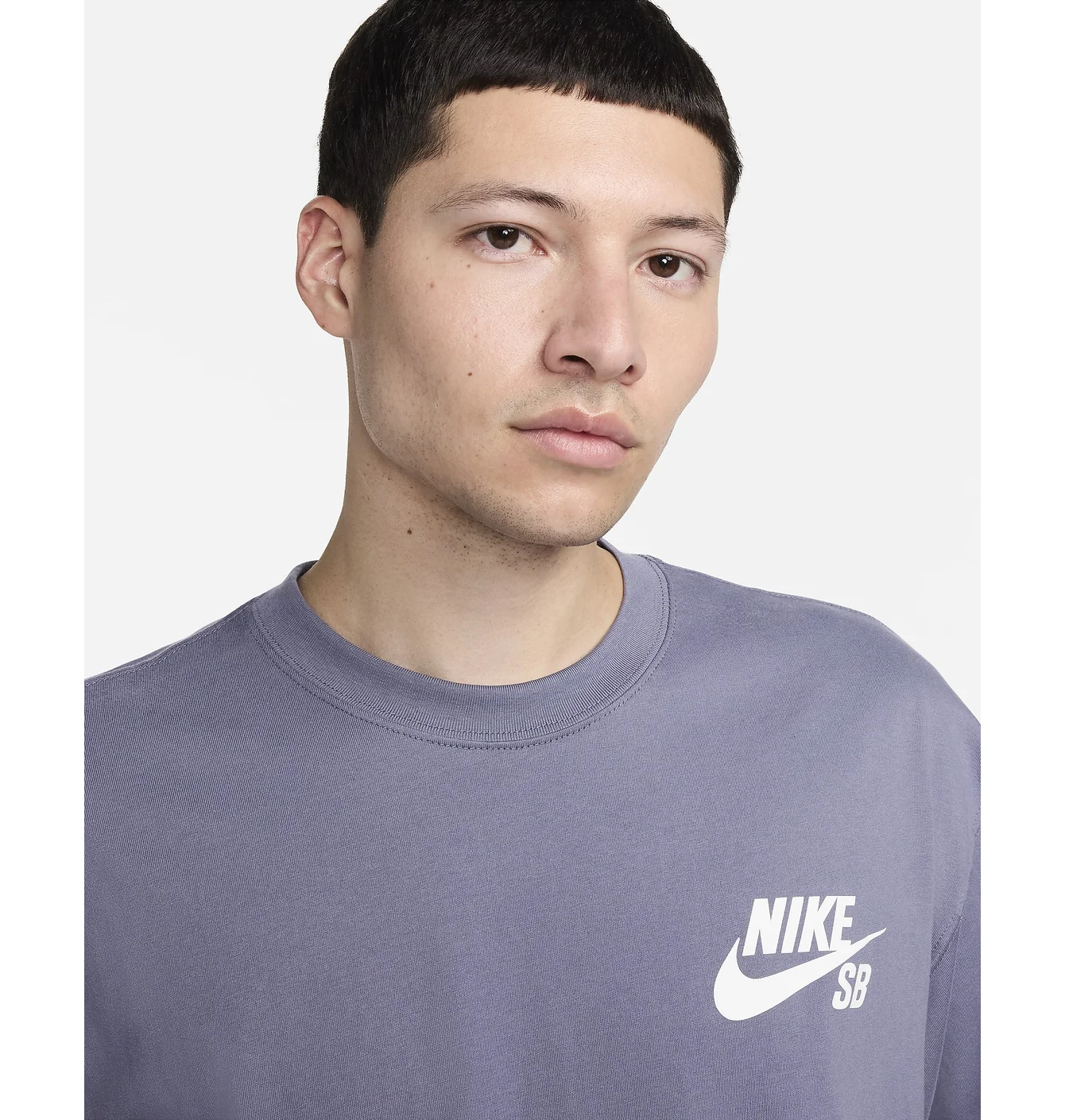 Футболка чоловіча Nike Sb Tee Logo Lbr Violet DC7817-003