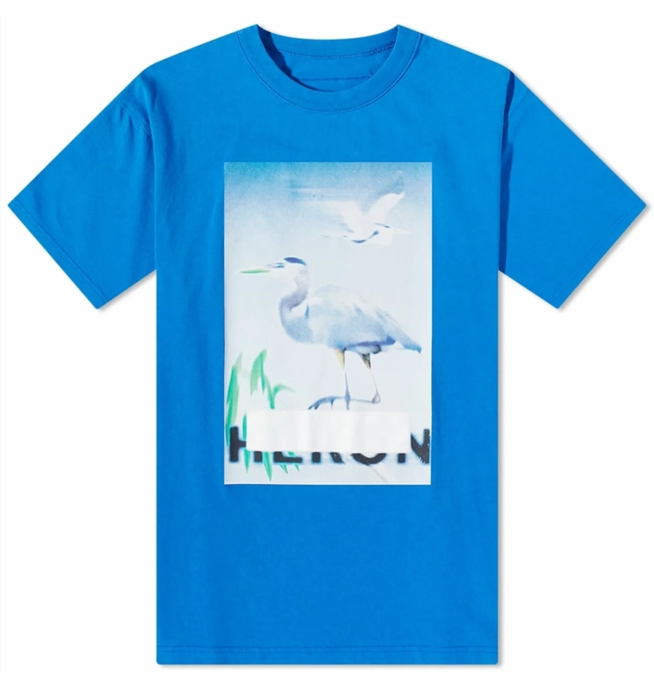 Футболка чоловіча Heron Preston Censored Tee Blue HMAA032S23JER0024540