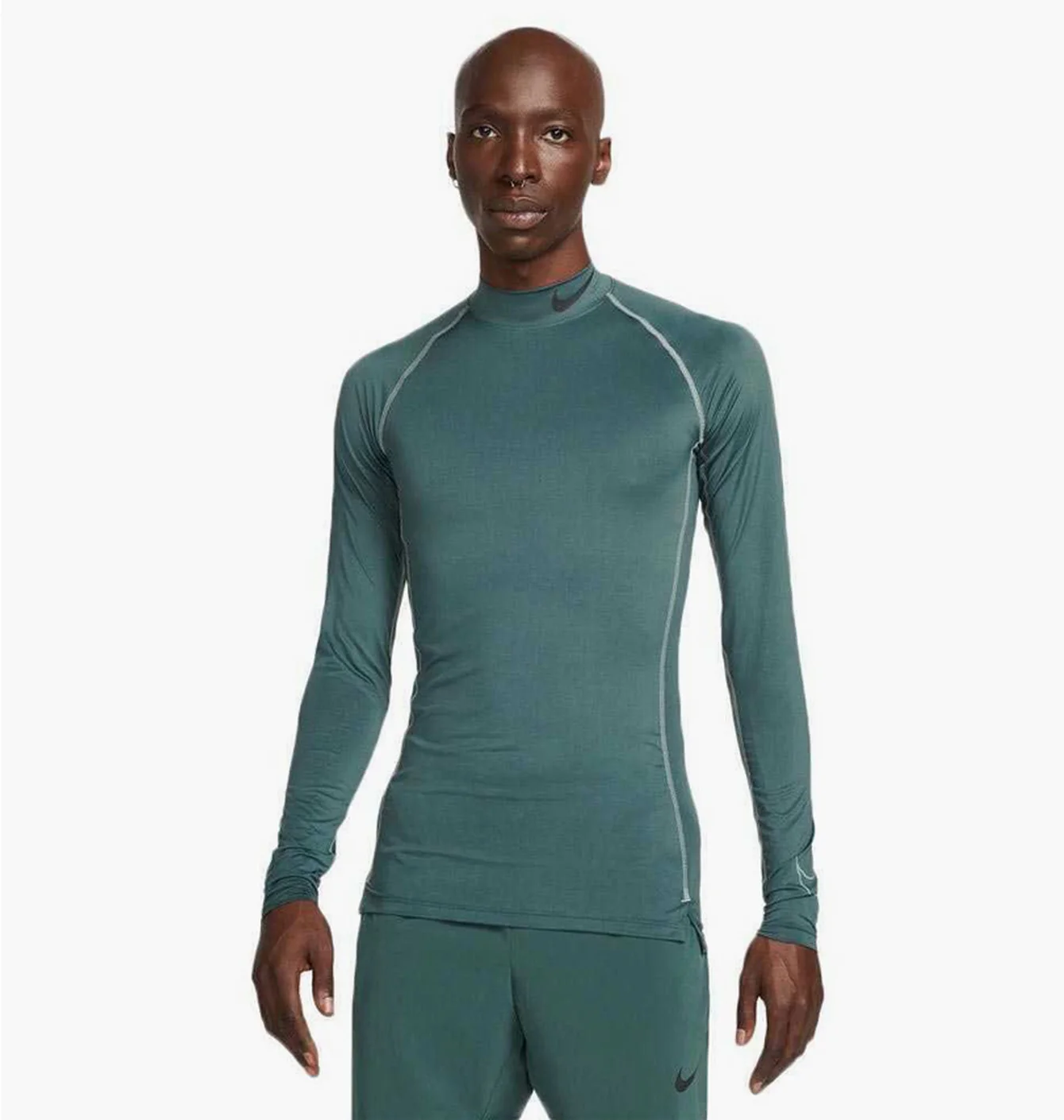 Лонгслів чоловічий Nike Pro Dri-Fit Turquoise DD1986-309