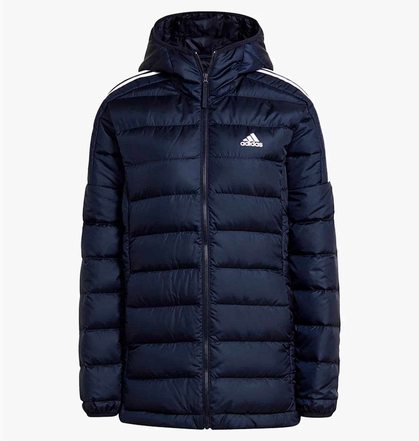 Пуховик жіночий Adidas Essentials Light Down Blue GT9139