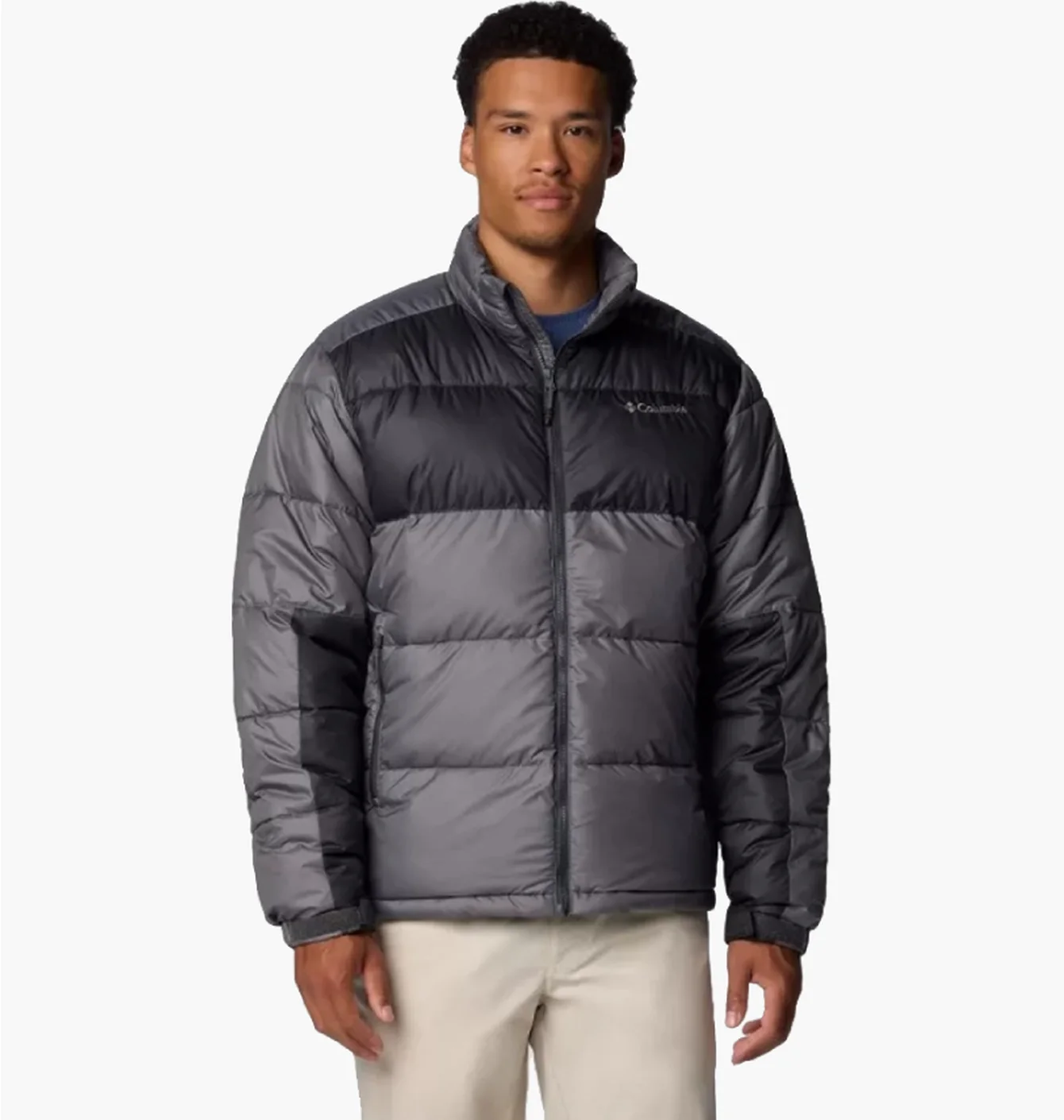 Пуховик чоловічий Columbia Pike Lake Ii Grey WM4400-024