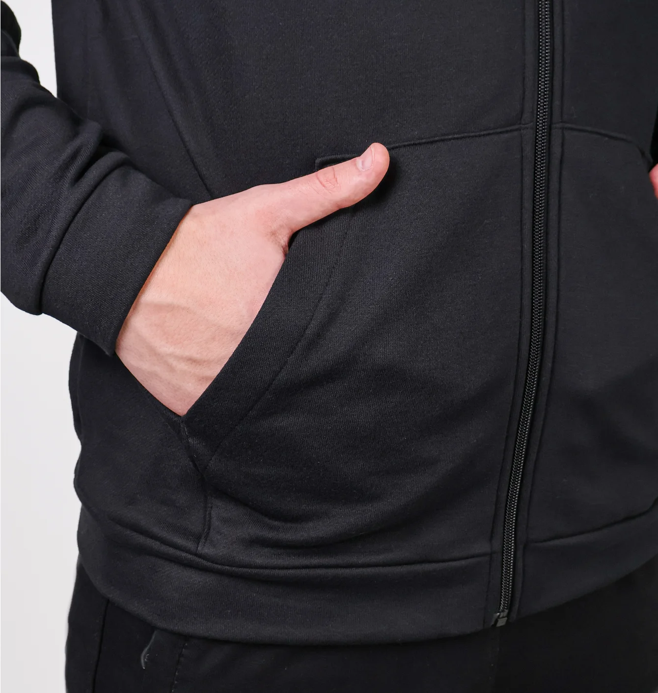 Толстовка чоловіча Nike Dri-Fit MenS Full-Zip Training Hoodie Black CJ4317-010
