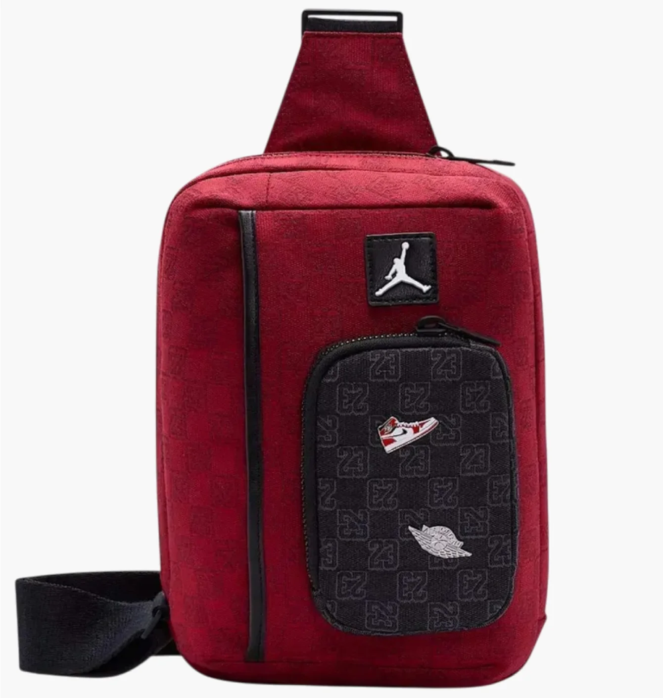 Сумка чоловіча Air Jordan 23 Monogram Red/Black MA9042-H15