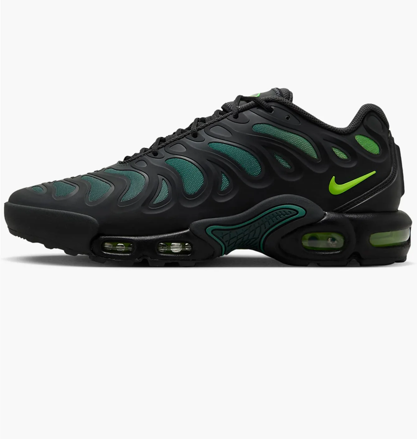 Кросівки чоловічі Nike Air Max Plus Drift Shoes Black/Green FD4290-006