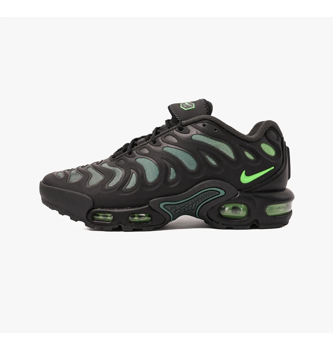 Кросівки чоловічі Nike Air Max Plus Drift Shoes Black/Green FD4290-006