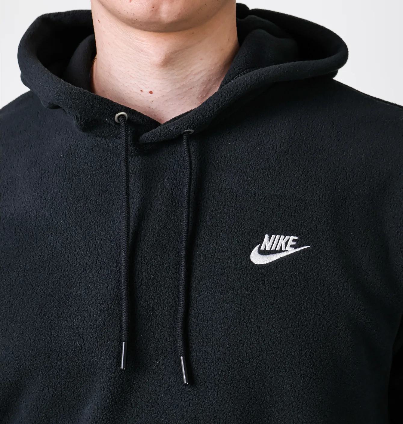 Худі чоловіче Nike Club Winterized Hoodie Black FZ0660-010