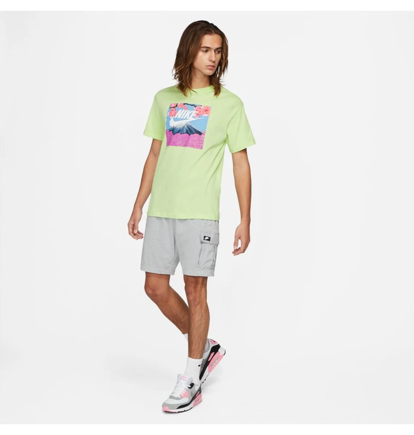 Футболка чоловіча Nike Sportswear Men'S T-Shirt Green DB6153-383